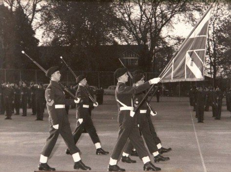 2217 Riverdale Collegiate Cadet Corps Flag Party, 16 May 1957