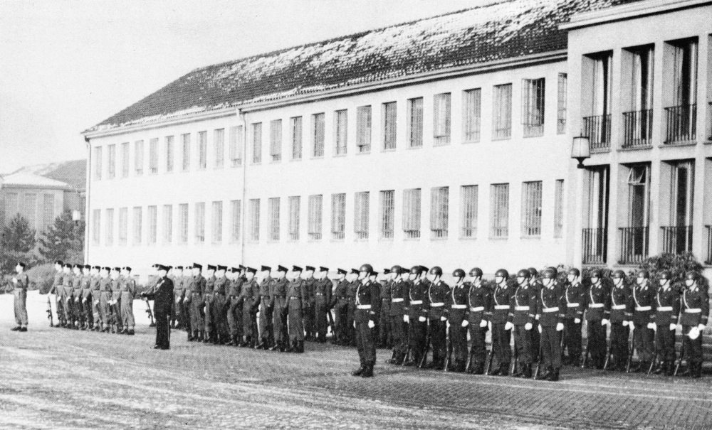 1963 Guard of Honour for Supreme Allied Commander visit