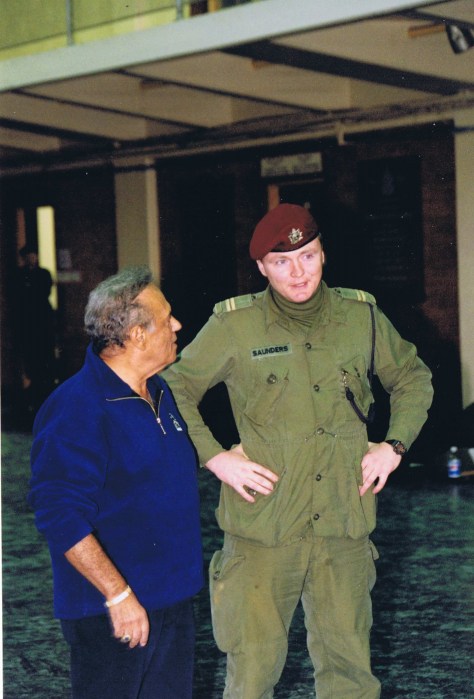 Captain Saunders and Mayor Lastman