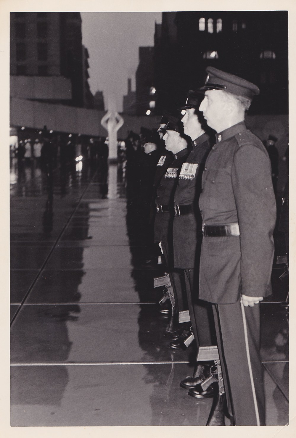 Guard at Sunset Ceremony