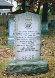 KerrVCGeorgeFraserGrave