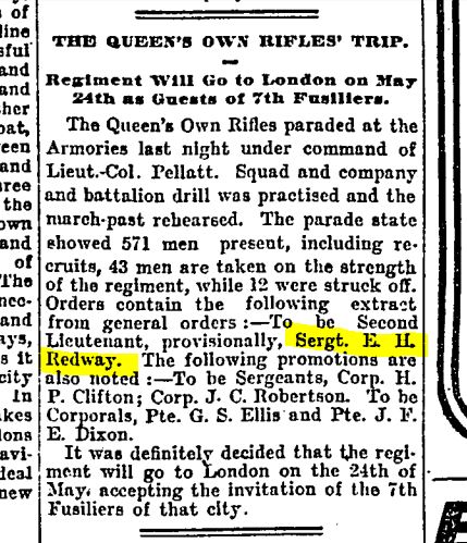 From Toronto Globe and Mail, 01 May 1902