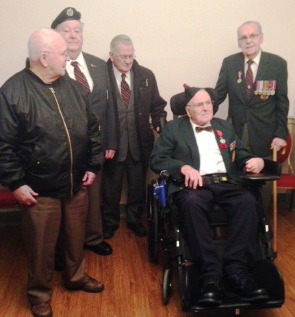 WWI Veterans received Legion of Honour