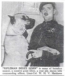 Deuce Horn and Lt Col Wild Bill Matthews