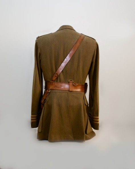 255th Major's First World War Service Dress Tunic (Back)