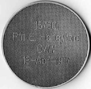 QOR Remembrance Coin reverse