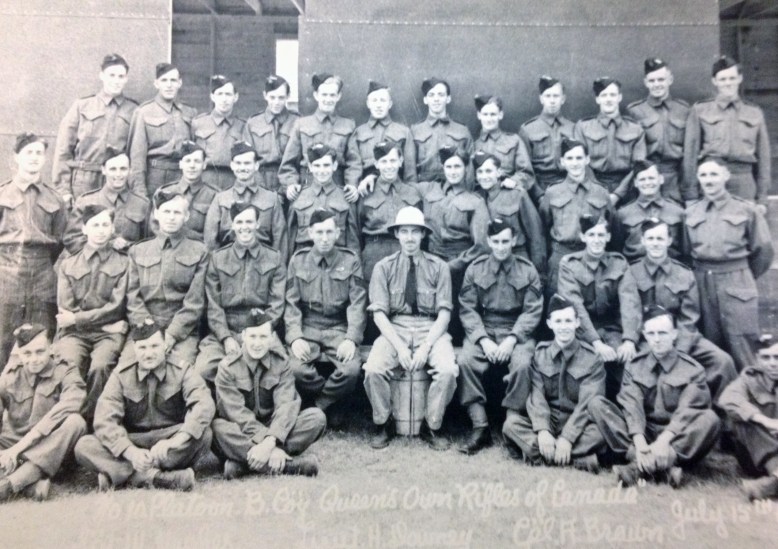 QOR in Sussex, New Brunswick 1940