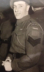 QOR Sgt in Holland 1945