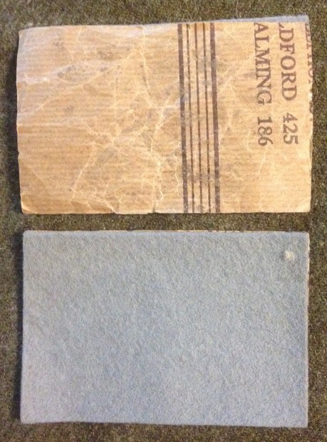 British 1943 made Third Division flashes