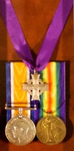 Medals and Silver Cross for CSM Lawrence D. Pridham