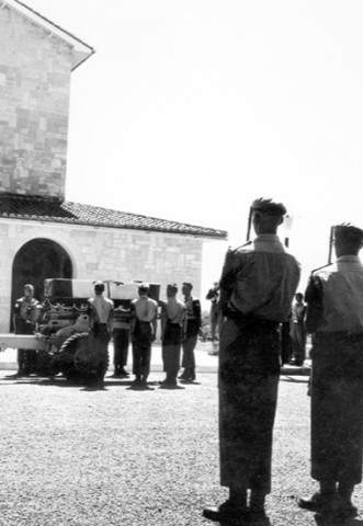 Hoare, P J Funeral in Cyprus 2