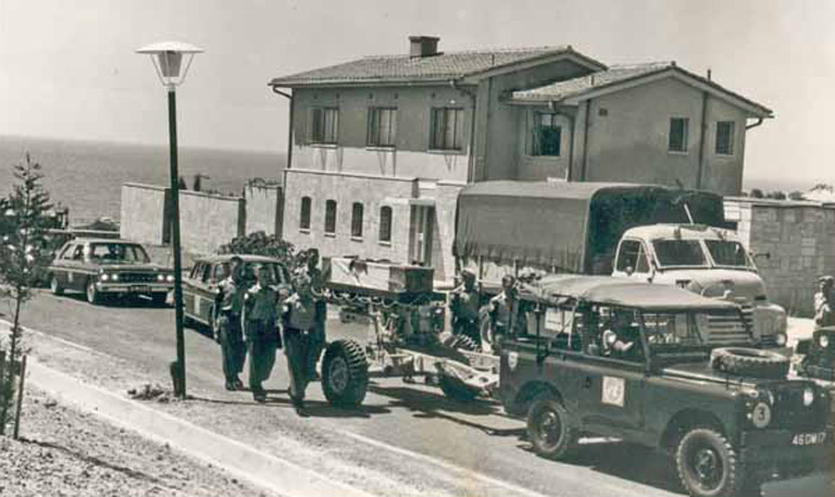 Hoare, Perry funeral procession