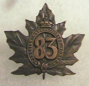 83rd Battalion Badge