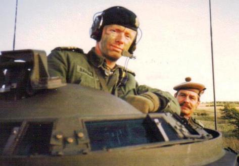 LCol Bill Barnard on Exercise Rampant Beaver