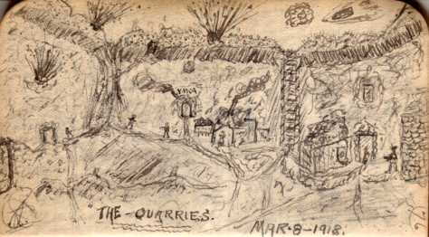 The Quarries Mar-8-1918 [page 76] 