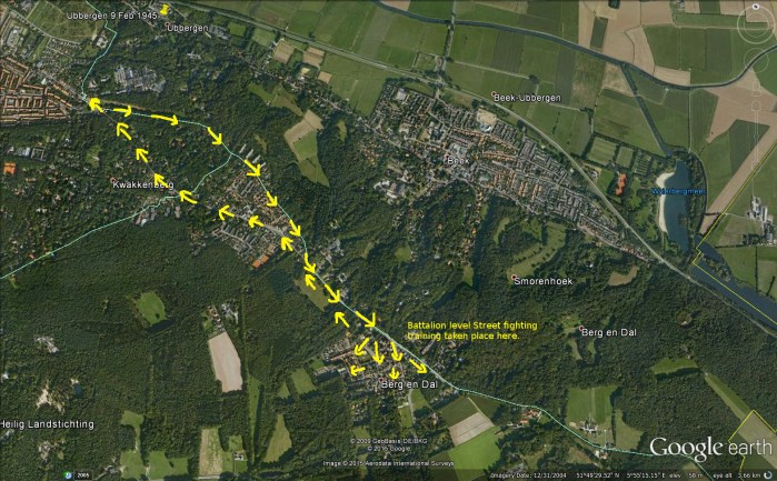 Berg en Dal feb 3, 1945