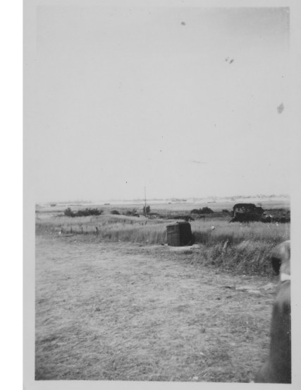 Berniere-Sur-Mer looking onto the beach June