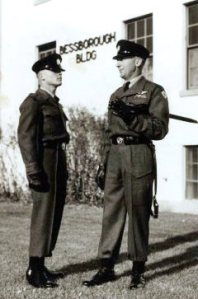 Staff Sergeant John Henry Hearn (right) and his son, John Terrance (Terry).