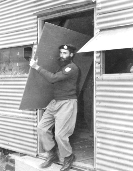 Seen here is an Acting Corporal during the Deployment to Korea in 1955