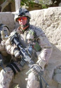 CWO Mark Shannon , CD in Afghanistan