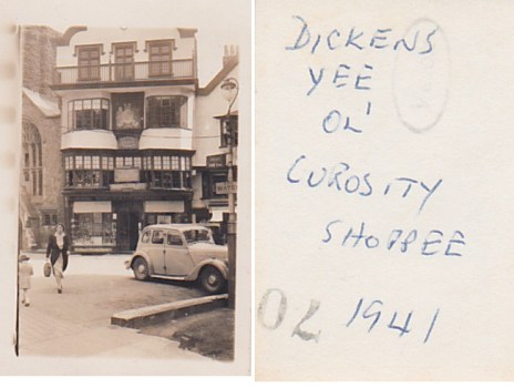 Dickens Yee Ol' Curiosity Shoppee 1941