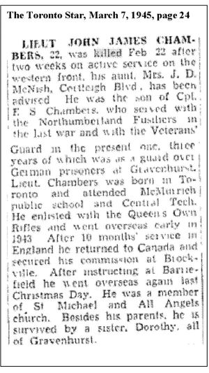 Lt Chambers Toronto Star