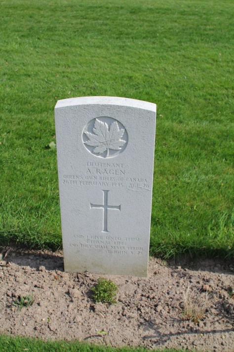 Lt Ragen 26th February 1945