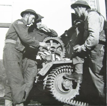 QOR on ex County of Sussex 7-10 July 1943