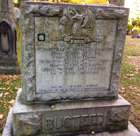 Colour Sergeant William F. Busteed