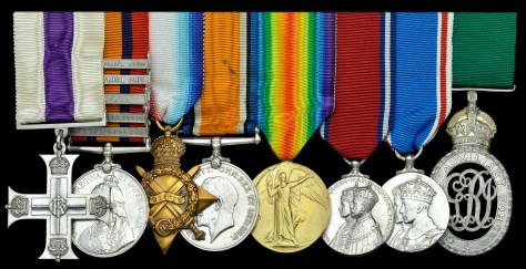 Medals of Colonel John Everett Lyle Streight, MC