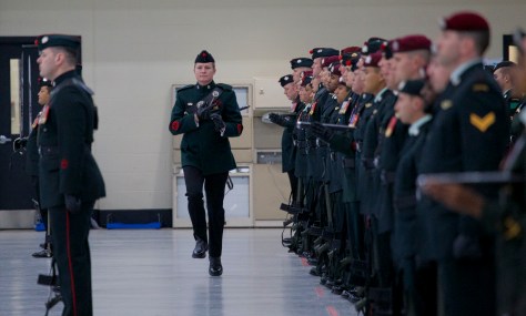 CWO Martin doubles off parade